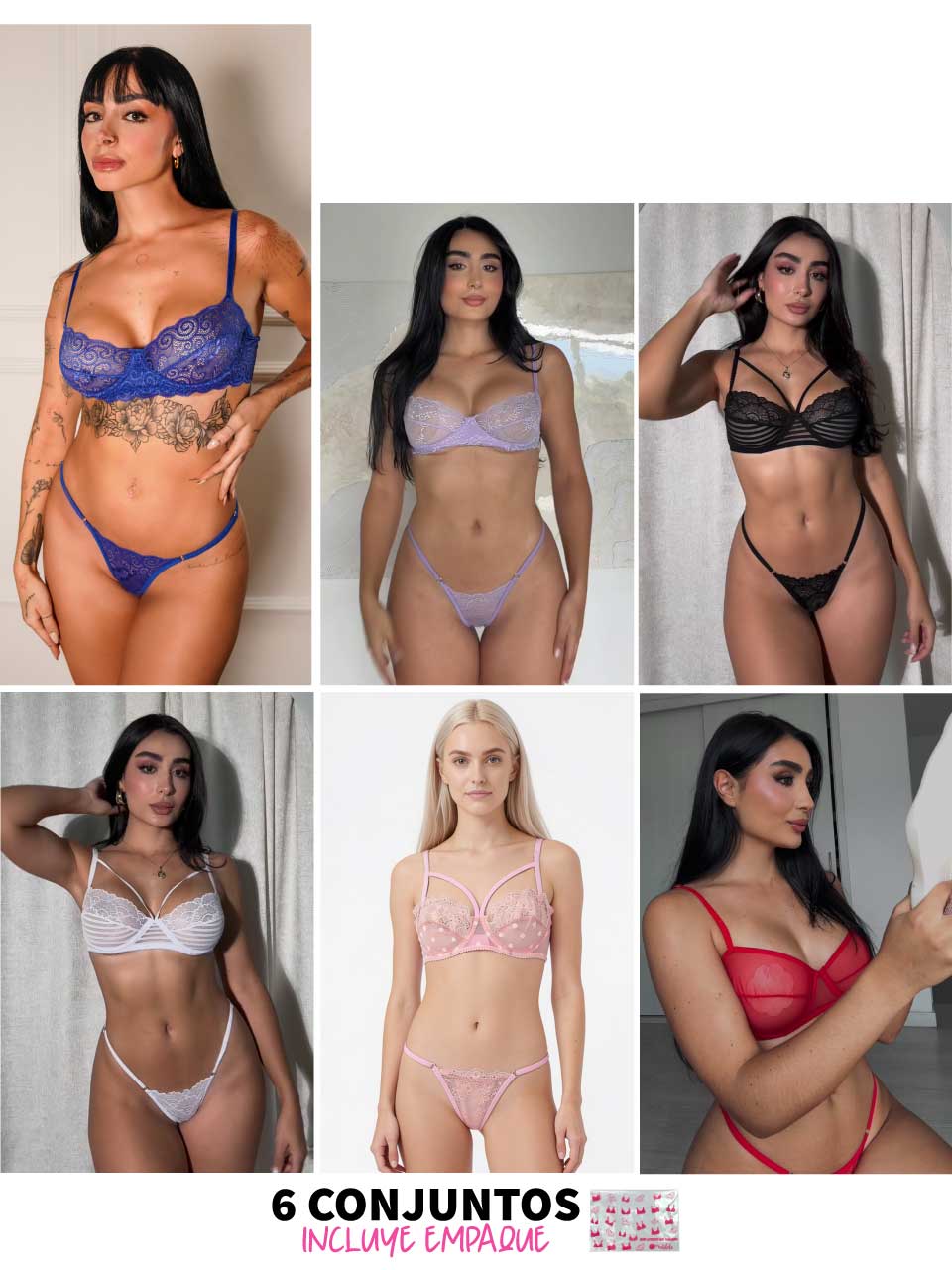 AHORRO: 6 CONJUNTOS VARILLA - 25% 0FF
