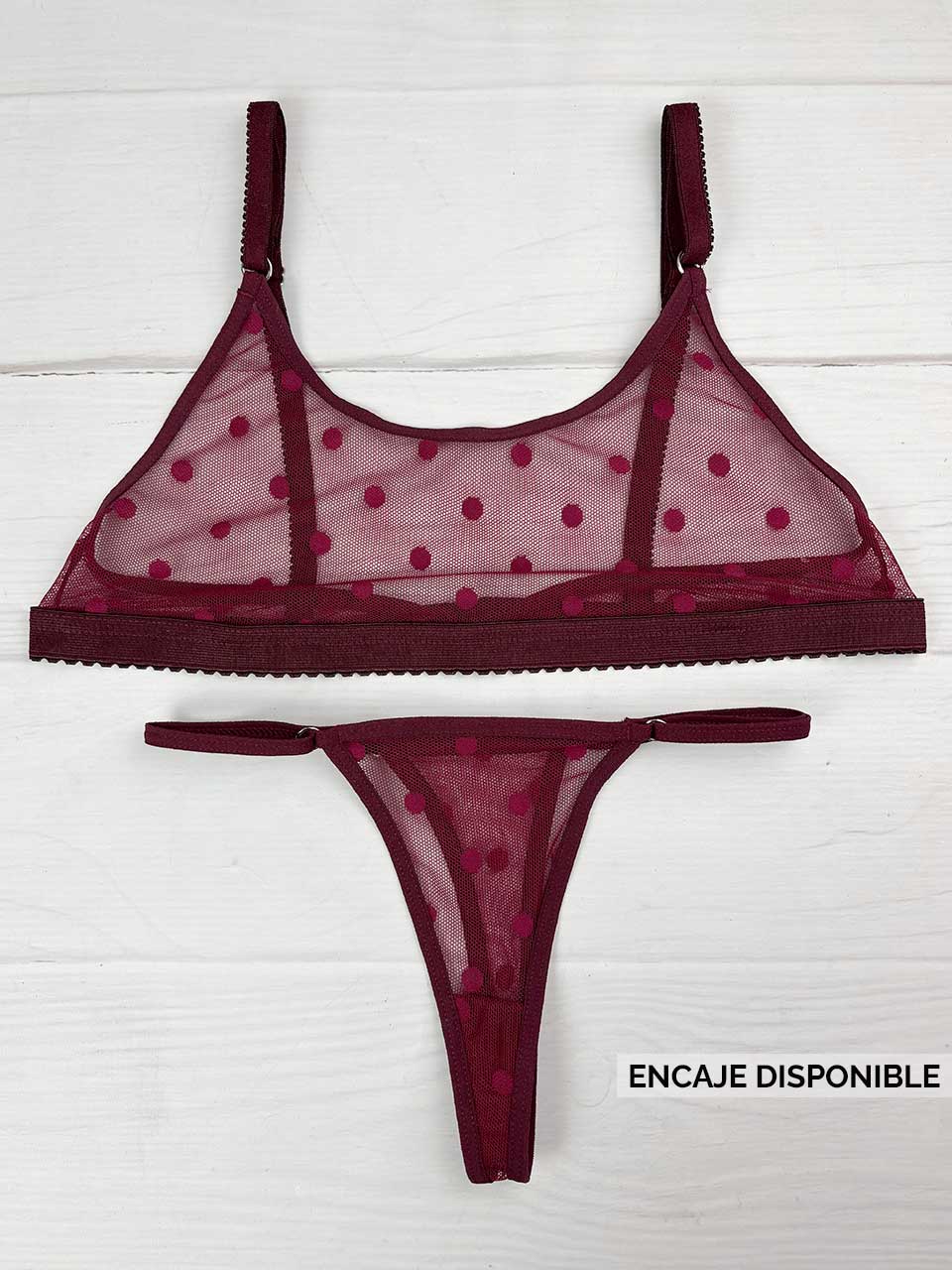 Conjunto basico grabado vino