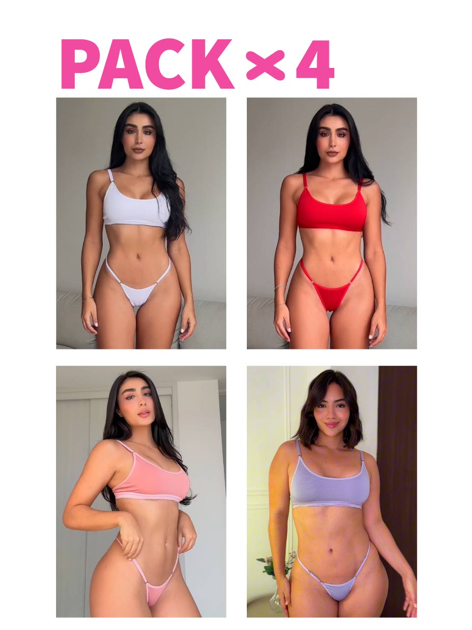 PACK X4 BASICOS