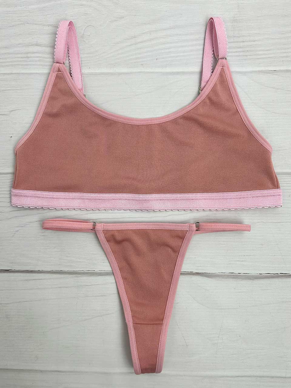 Conjunto basico rosa
