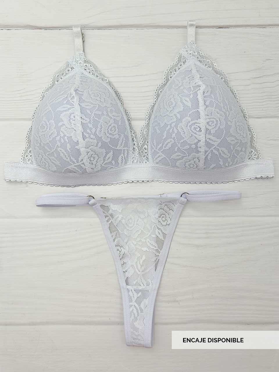 Conjunto copa blanco