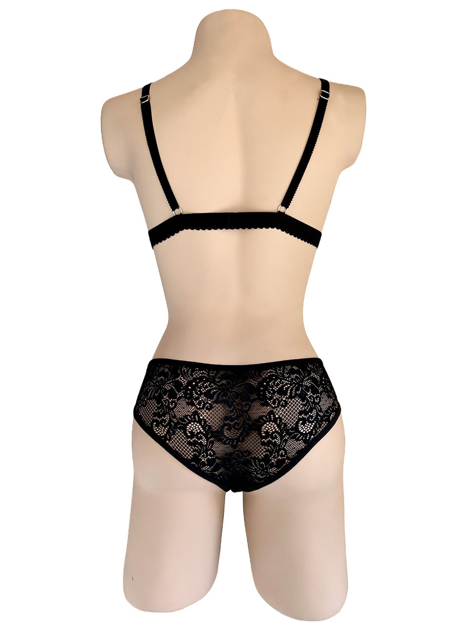 Conjunto corazon negro