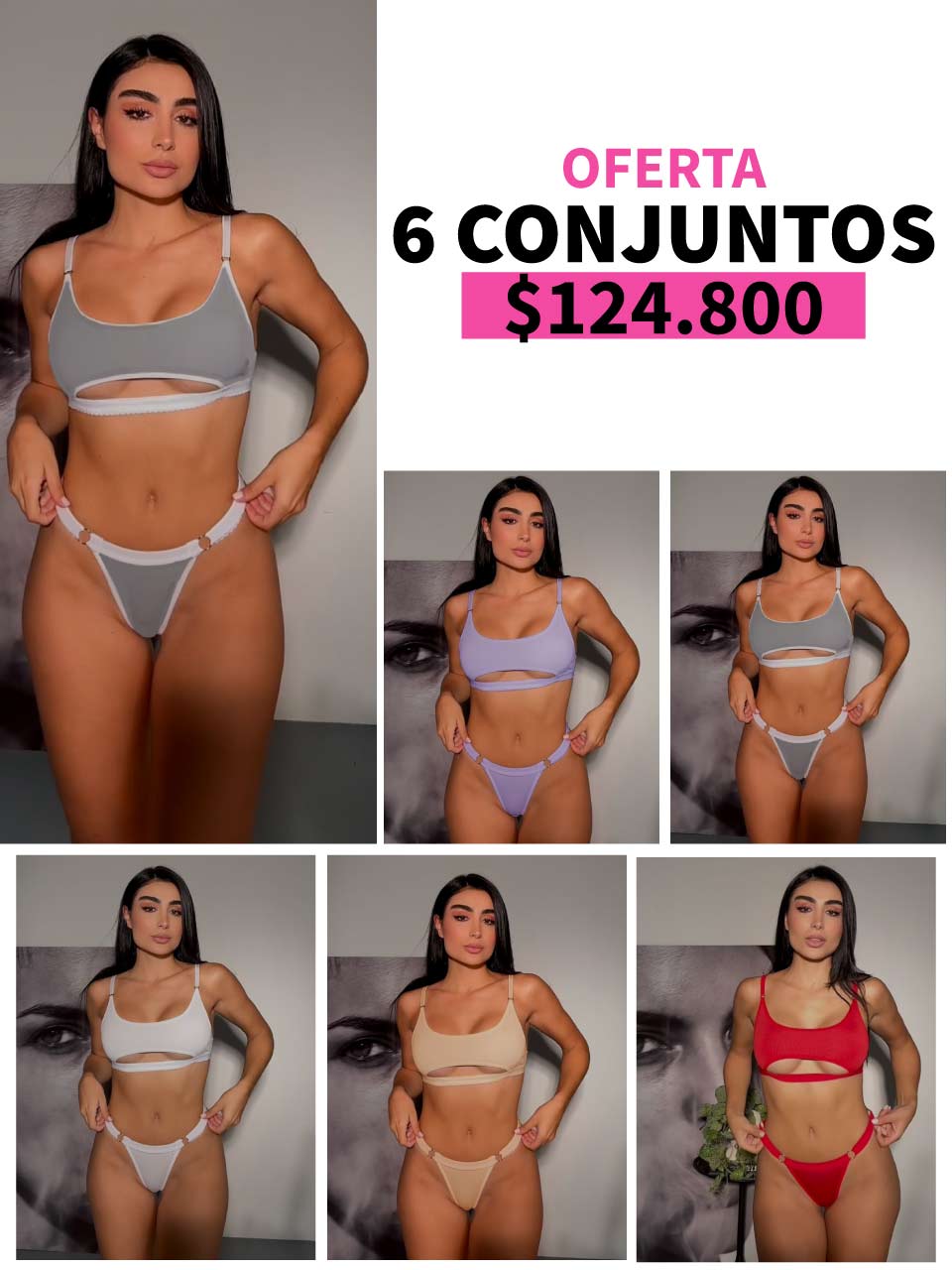 LLEVA 6 CONJUNTOS DEPORTIVOS - 35%