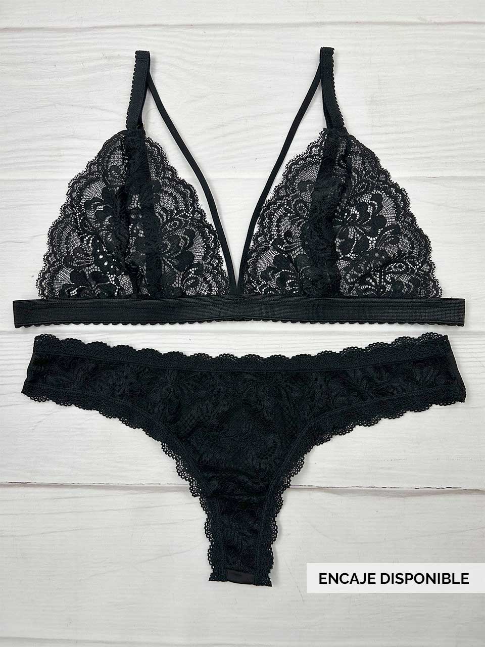 Conjunto elastico negro