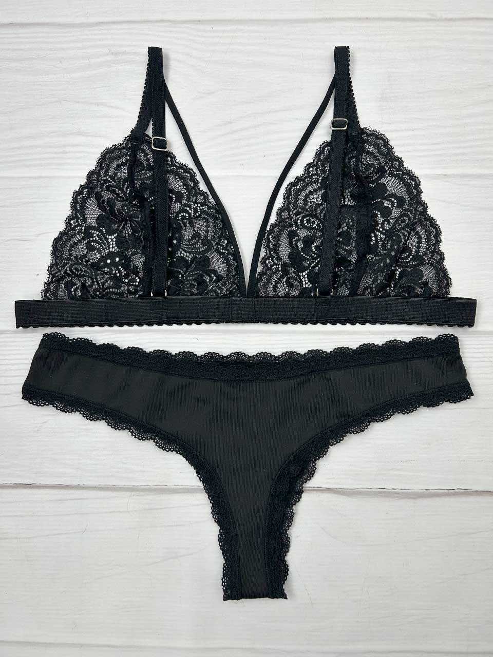 Conjunto elastico negro