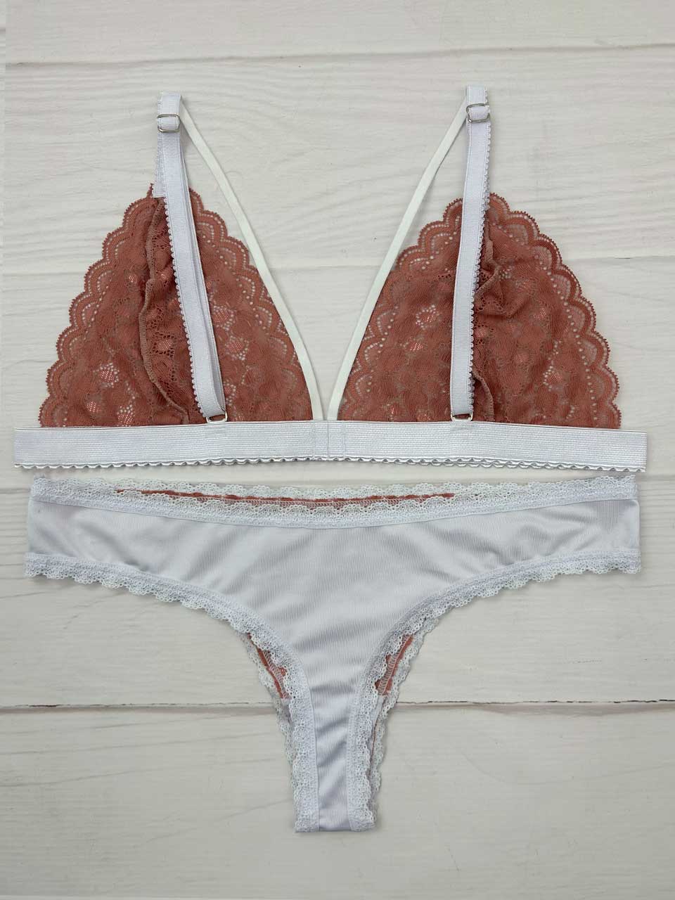 Conjunto elastico terracota