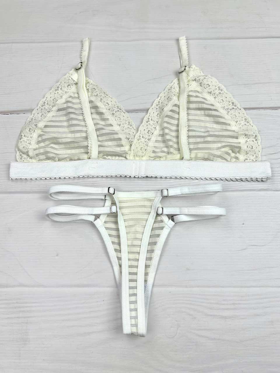 Conjunto mayatex triangulo marfil