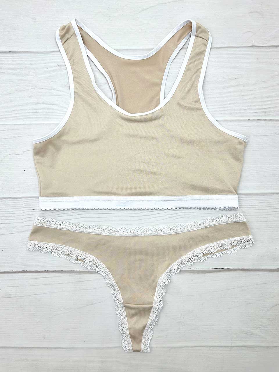 CONJUNTO SPORT BEIGE