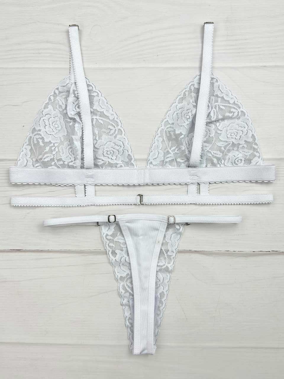 Conjunto tiras blanco