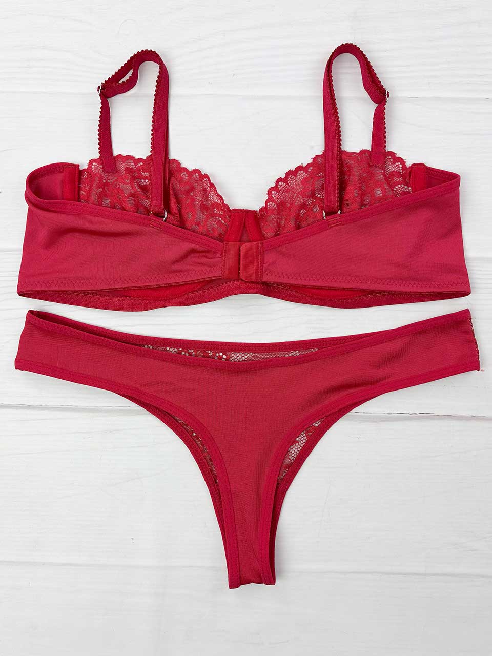 Conjunto varilla duo rojo