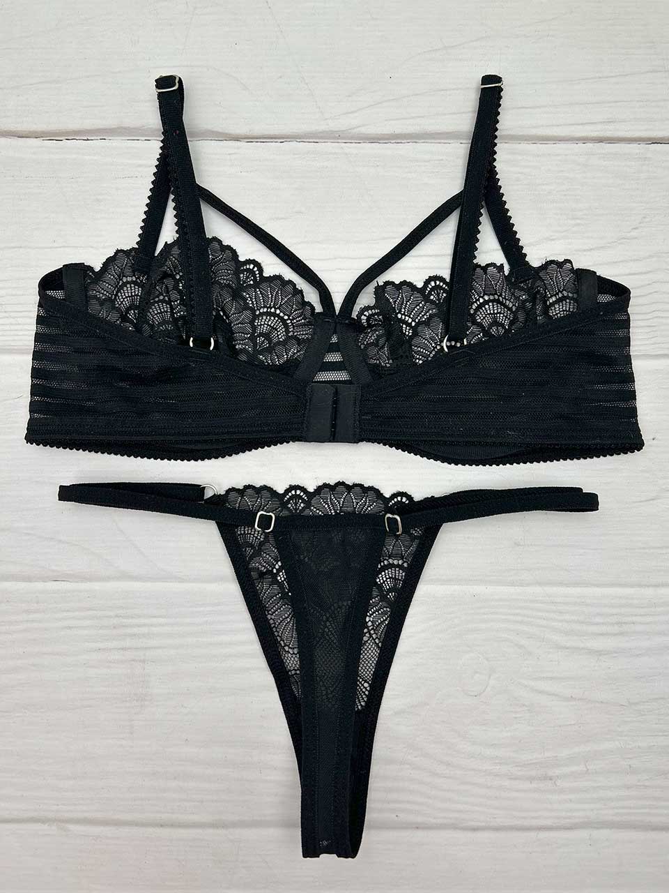 Conjunto varilla mayatex tiras negro