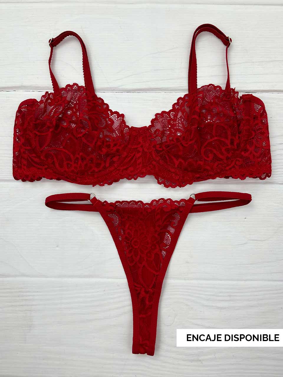 Conjunto varilla rojo