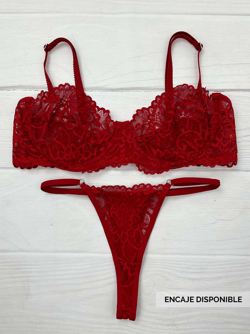 Conjunto varilla rojo