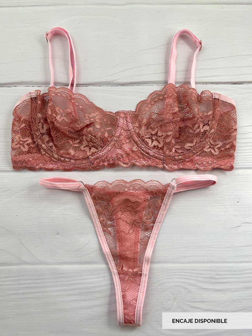 Conjunto varilla rosa