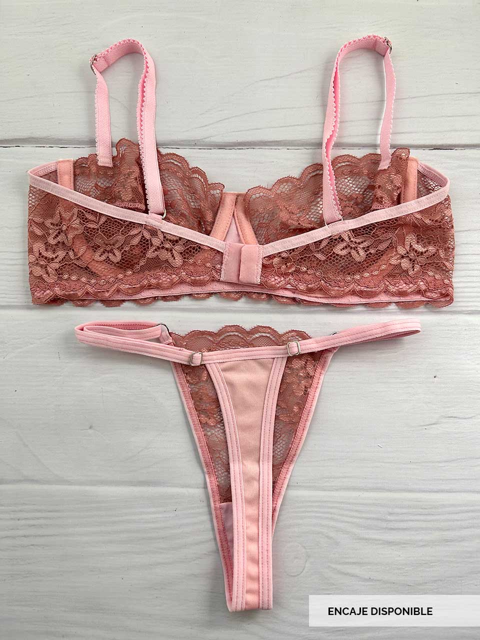 Conjunto varilla rosa