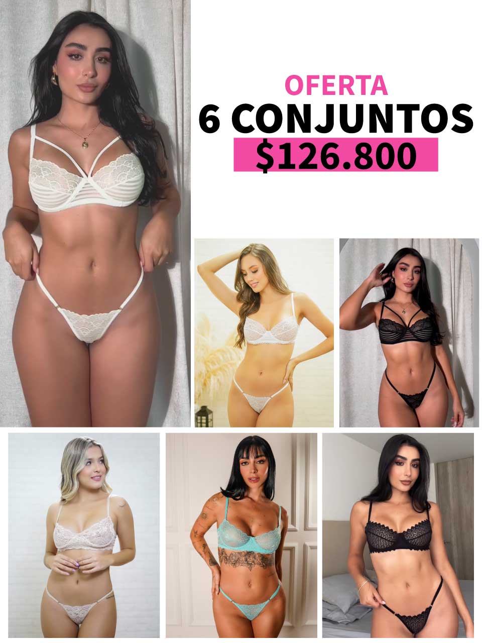 LLEVA 6 CONJUNTO VARILLA - 35%