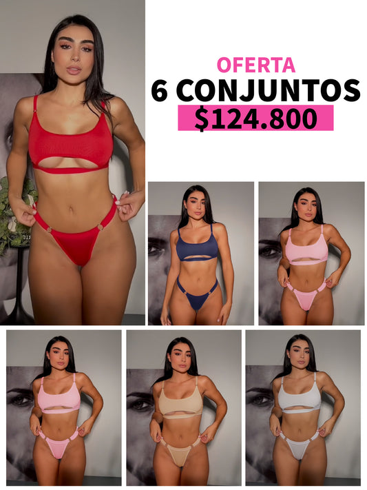 LLEVA 6 CONJUNTOS DEPORTIVOS - 35%