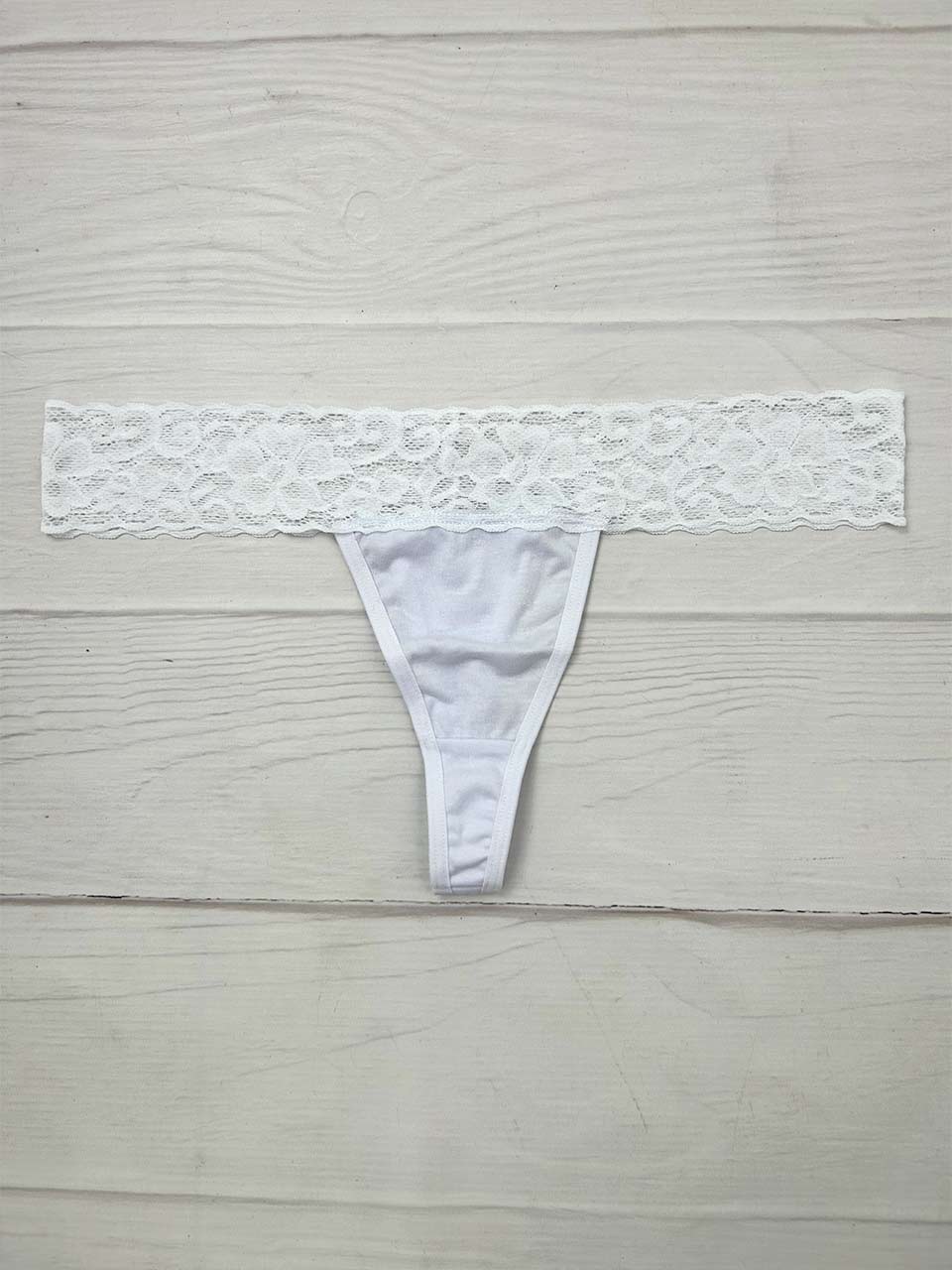 TANGA ALGODON BLANCO