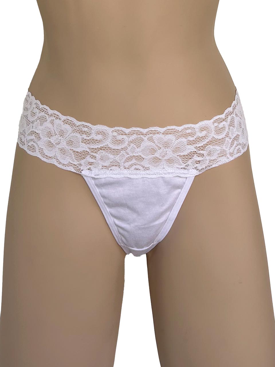 TANGA ALGODON BLANCO