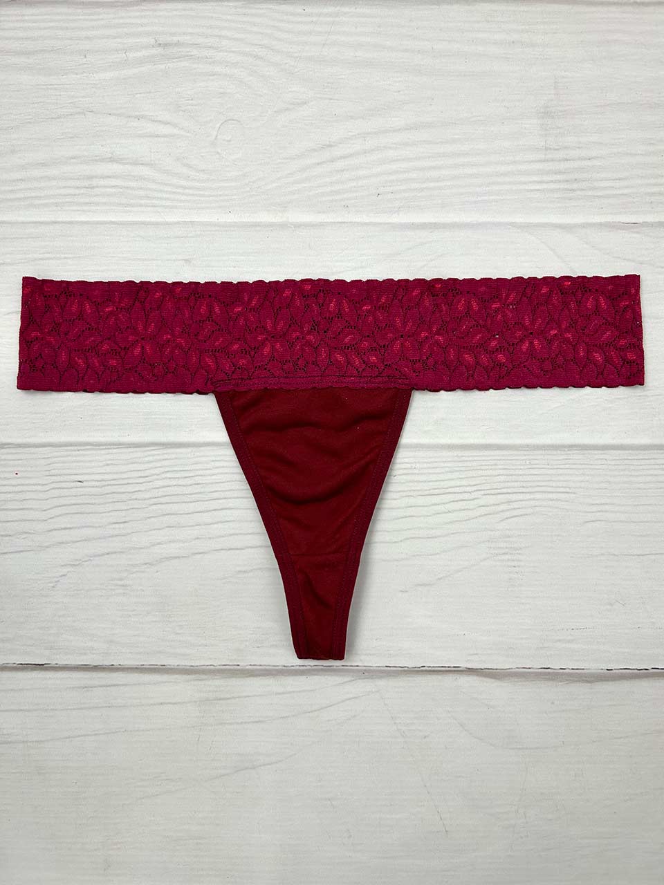TANGA ALGODON VINO