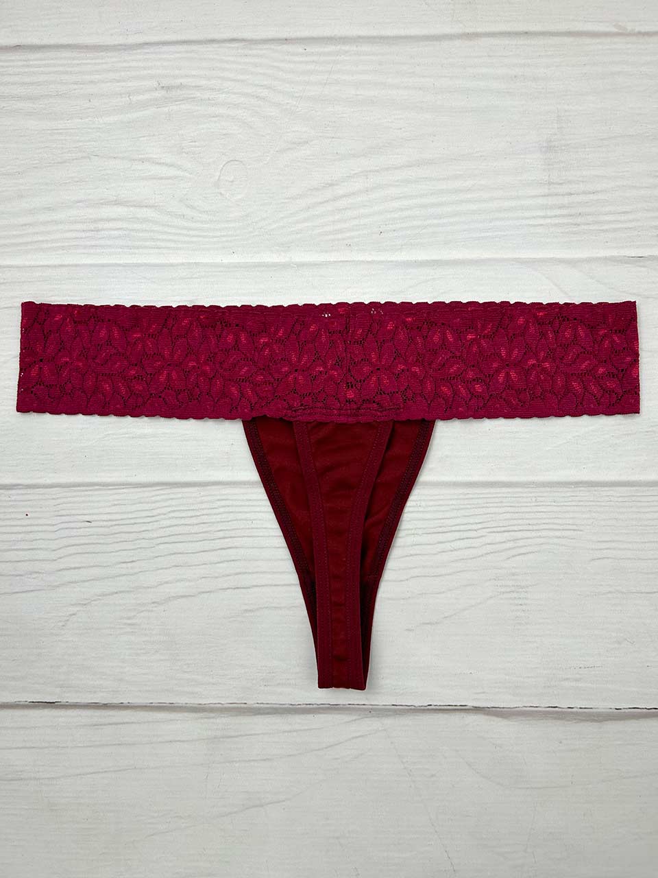 TANGA ALGODON VINO