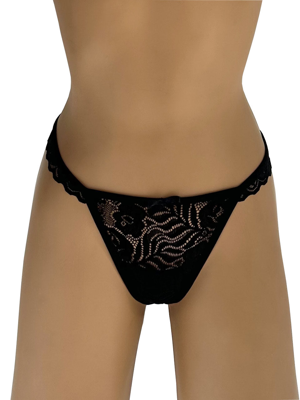 Tanga bolero hilo negra