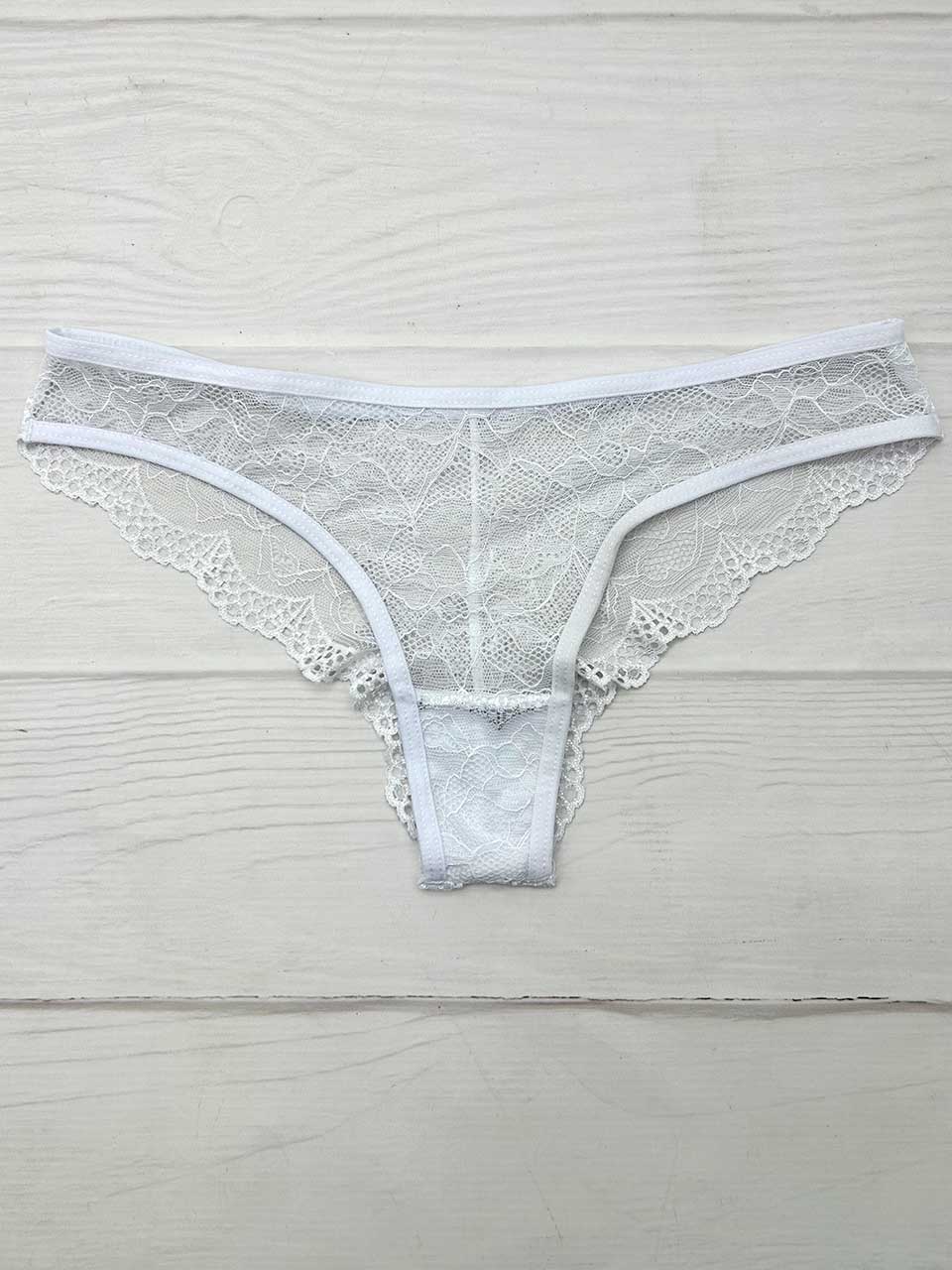Tanga corazon blanco