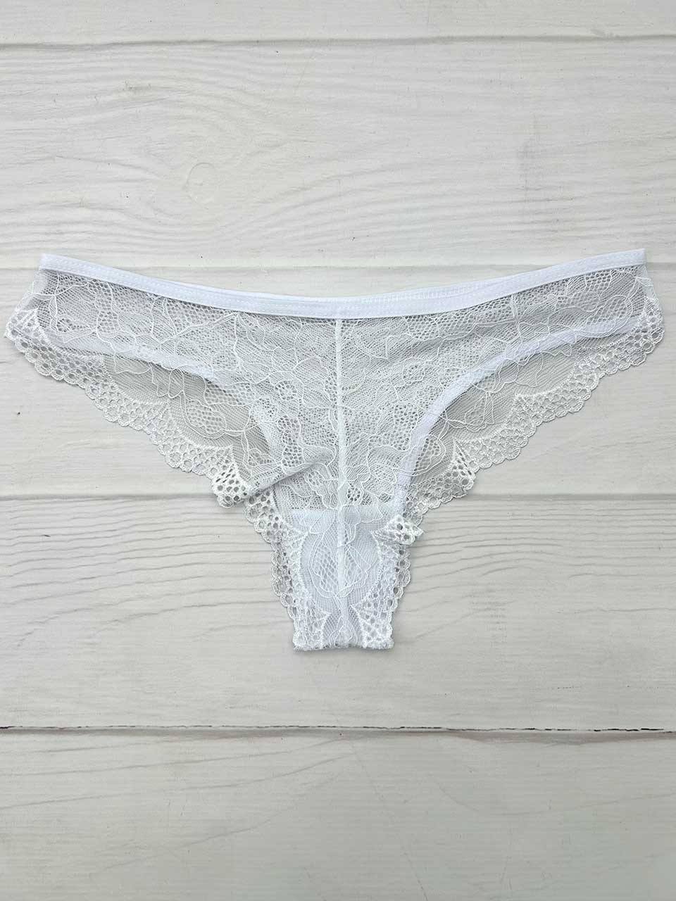 Tanga corazon blanco