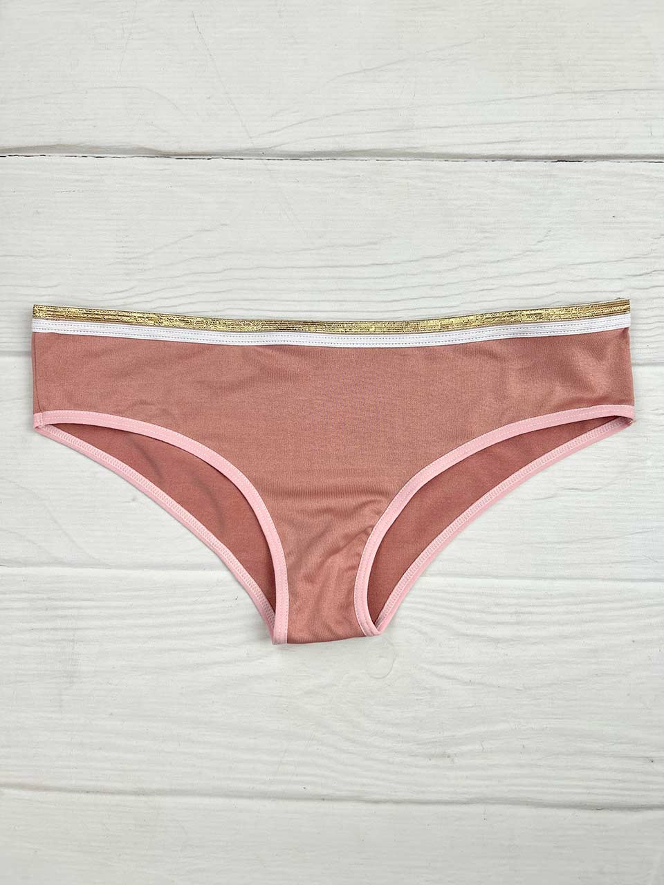 Tanga corazon luxes rosa