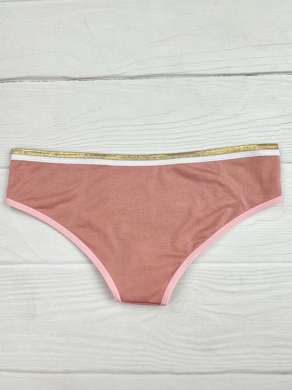 Tanga corazon luxes rosa
