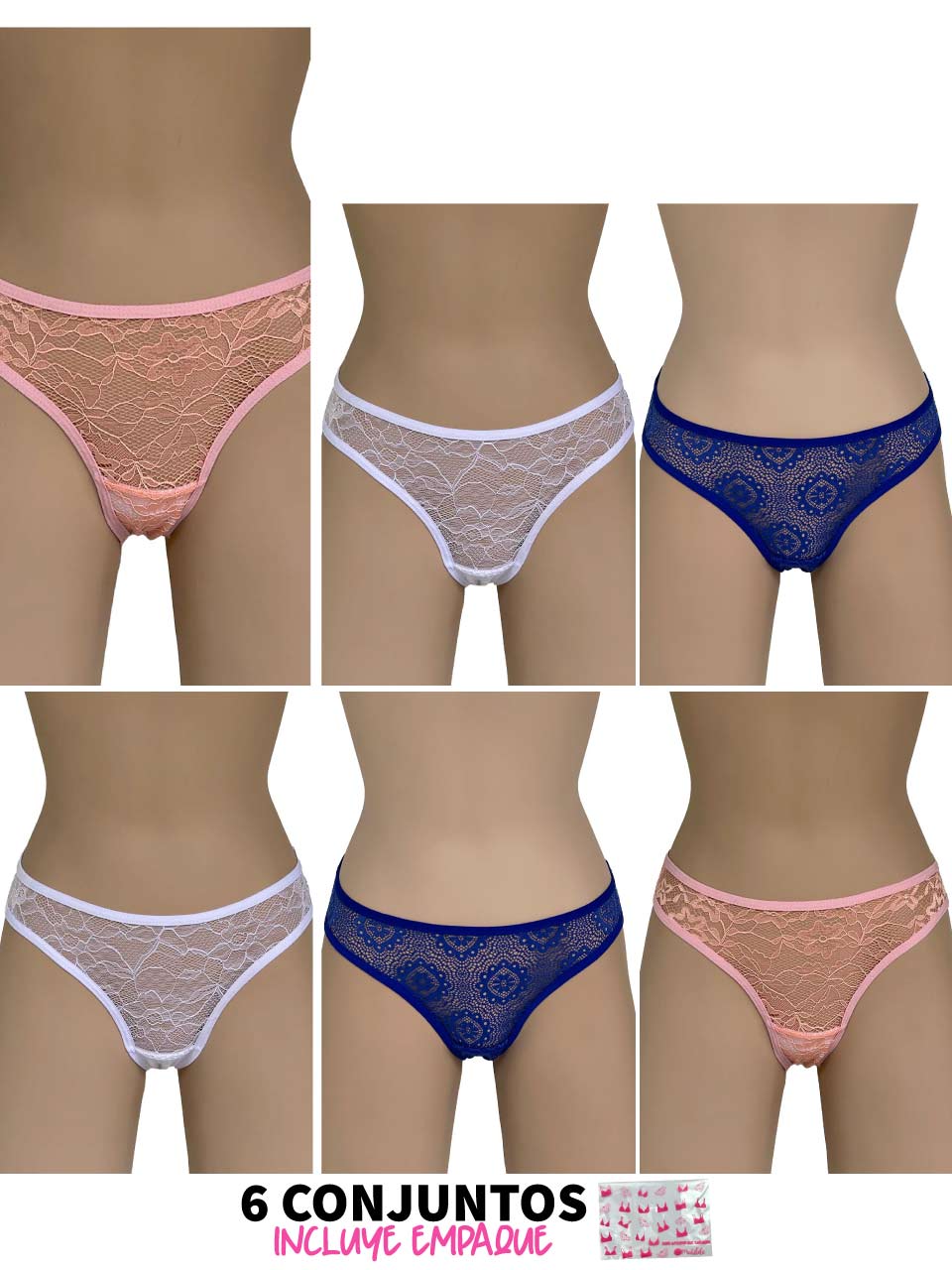6 TANGAS CORAZON -25%