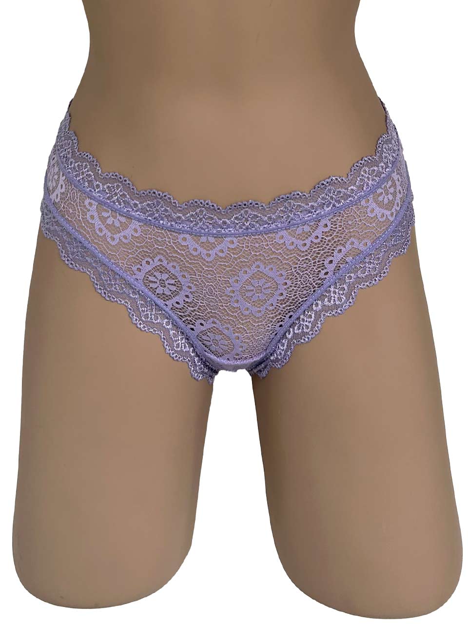 Tanga elastico lila