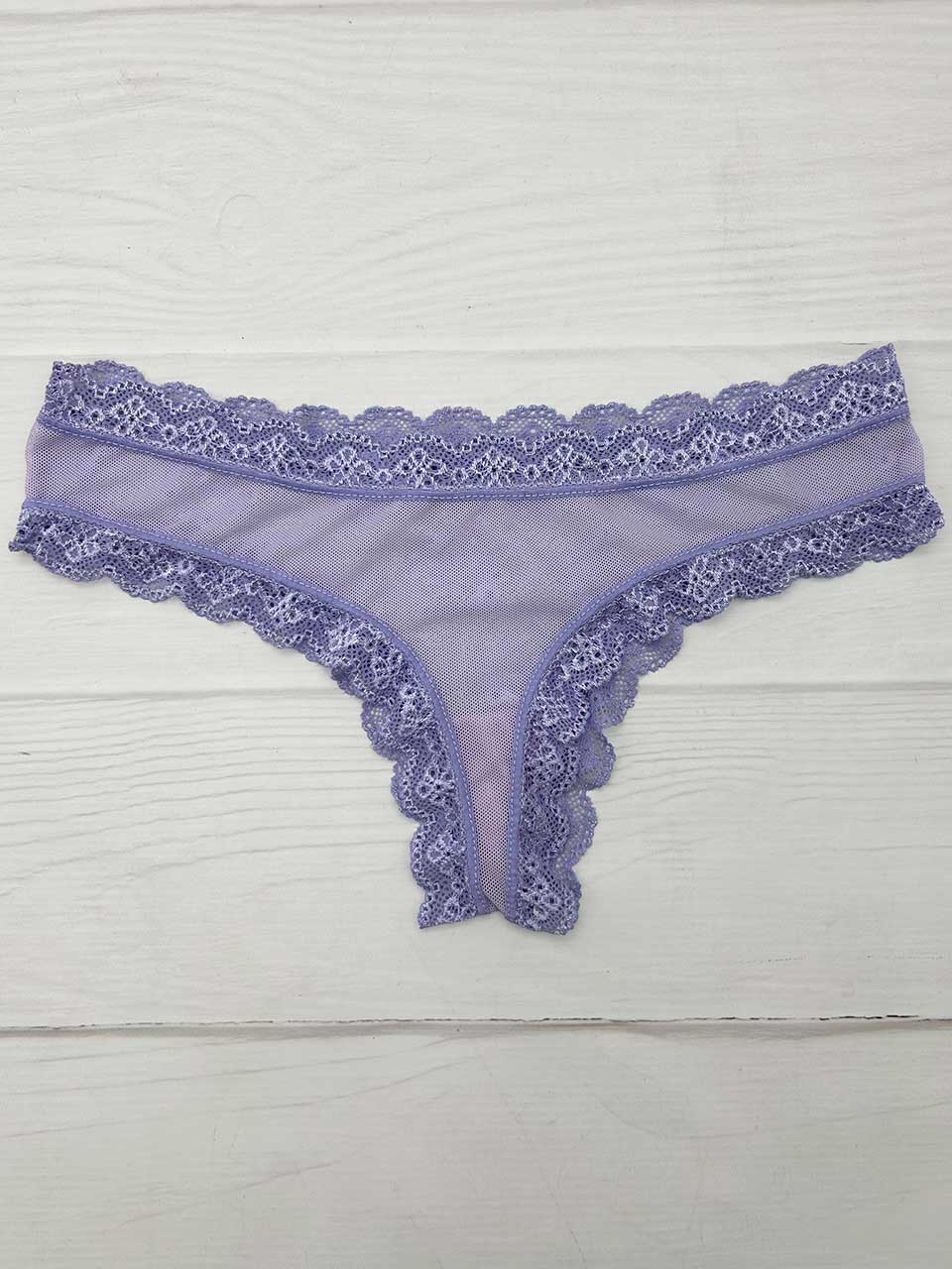 Tanga elastico lila