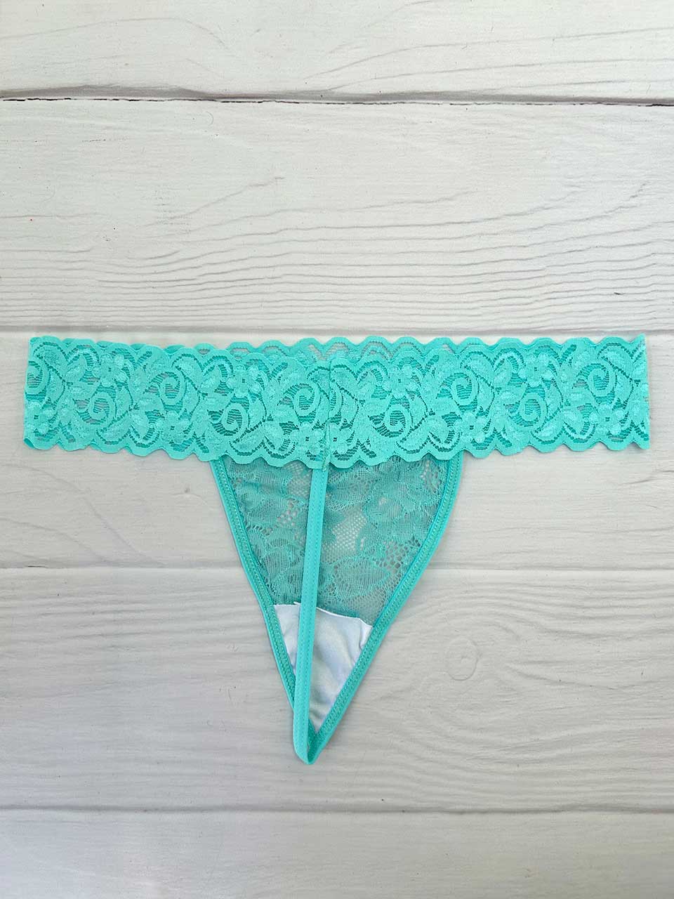 Tanga franja hilo menta