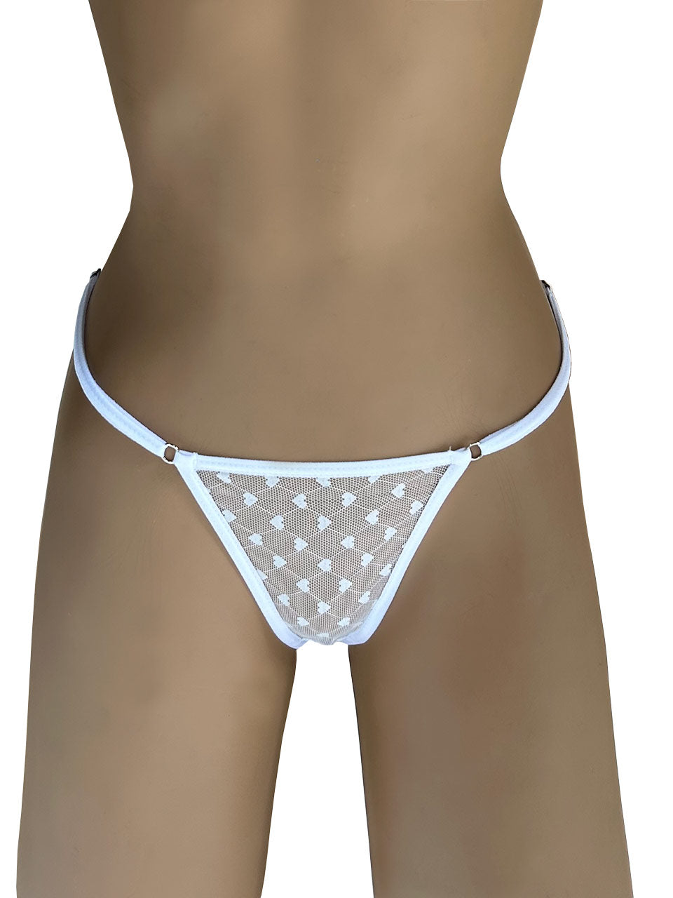 Tanga grabado blanco