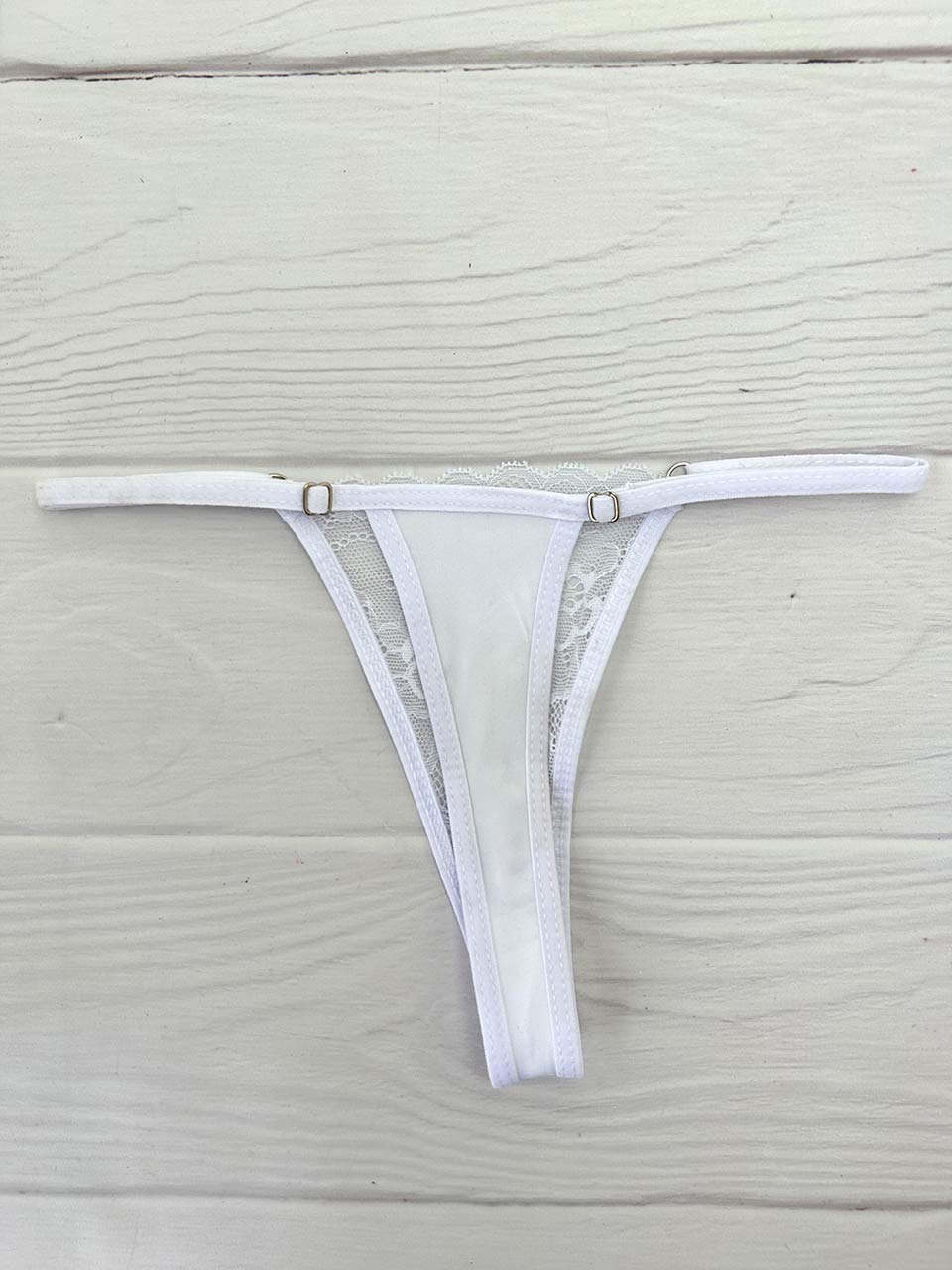 Tanga graduacion blanca