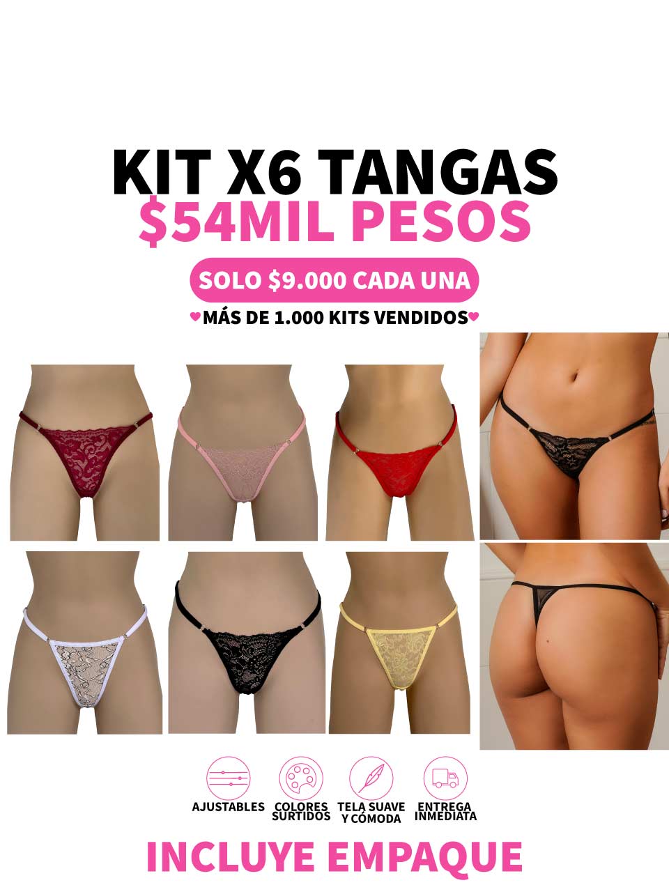 6 TANGAS GRADUACION -25%