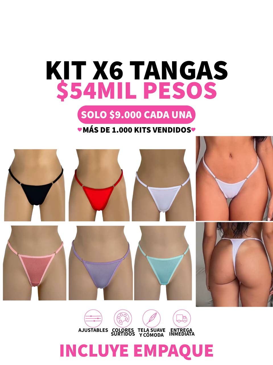 6 TANGAS POLILICRA GRADUACION - 25%