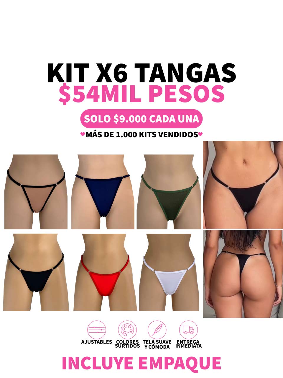 6 TANGAS POLILICRA GRADUACION