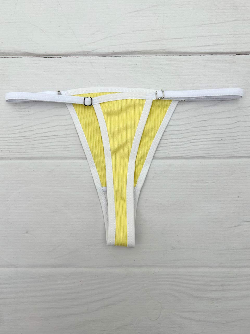 Tanga rib graduacion amarillo
