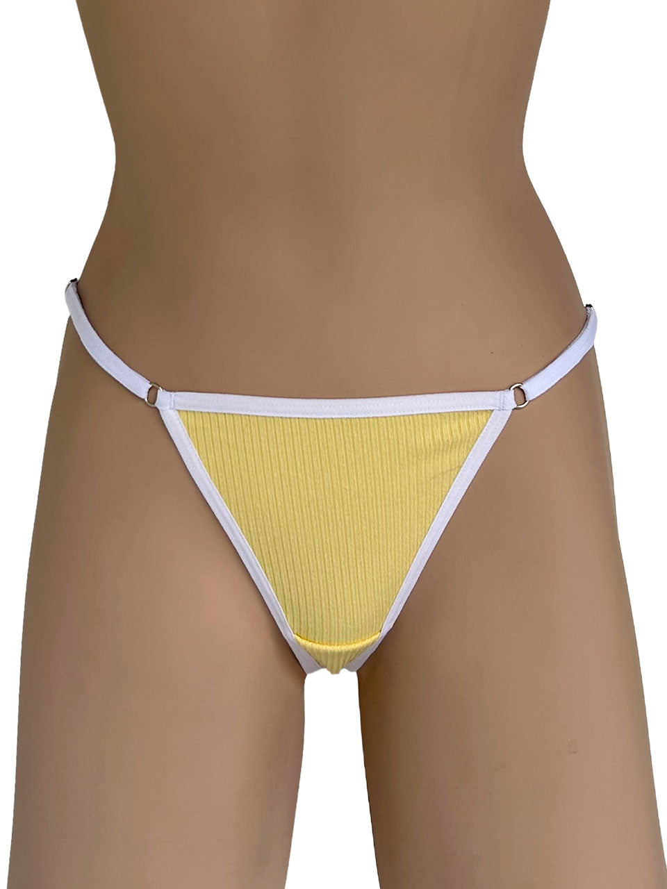 Tanga rib graduacion amarillo