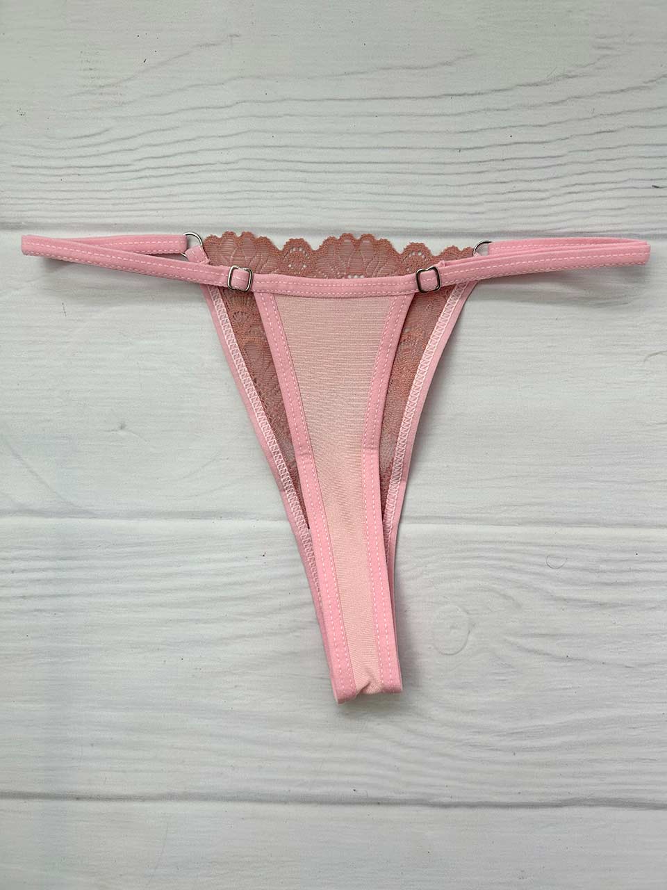 Tanga graduacion rosa