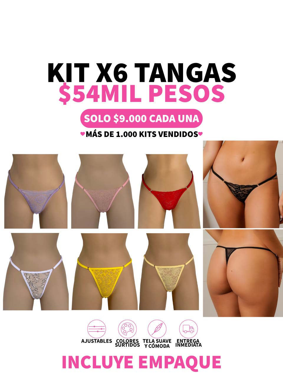 6 TANGAS GRADUACION -25%