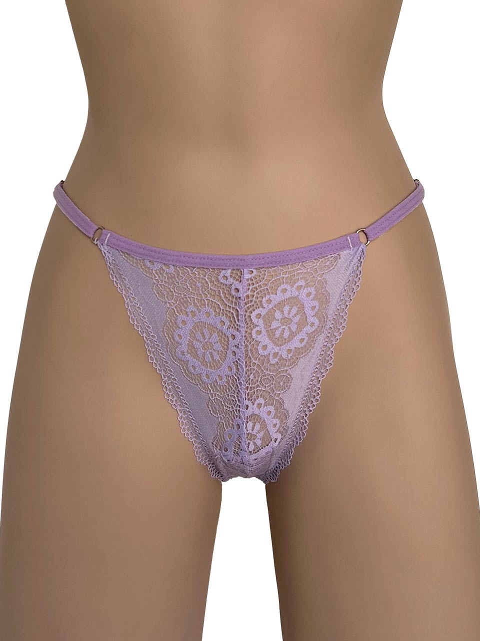 Tanga mariposa lila