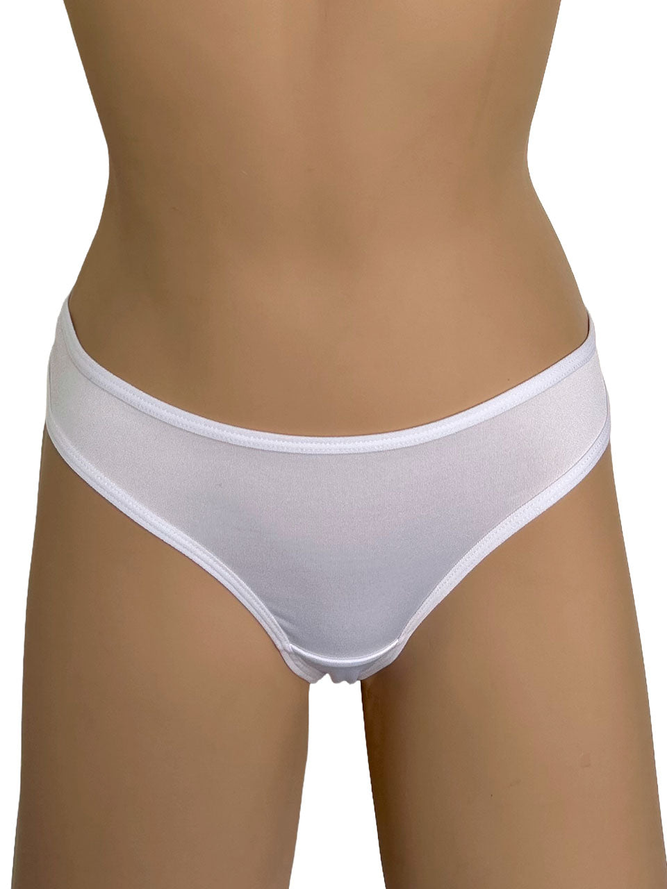 Tanga polilicra blanca