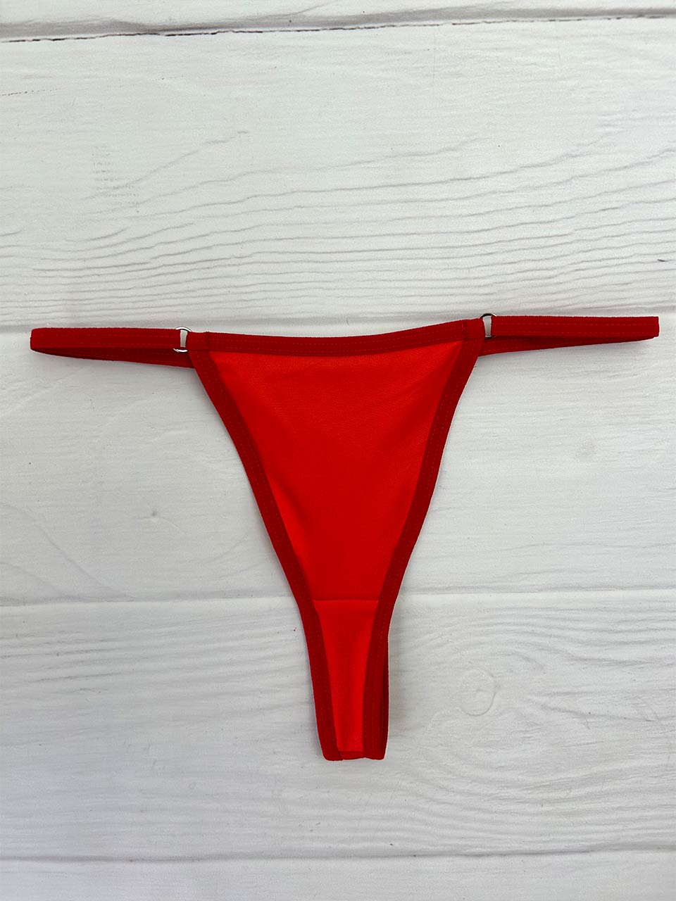 Tanga polilicra rojo
