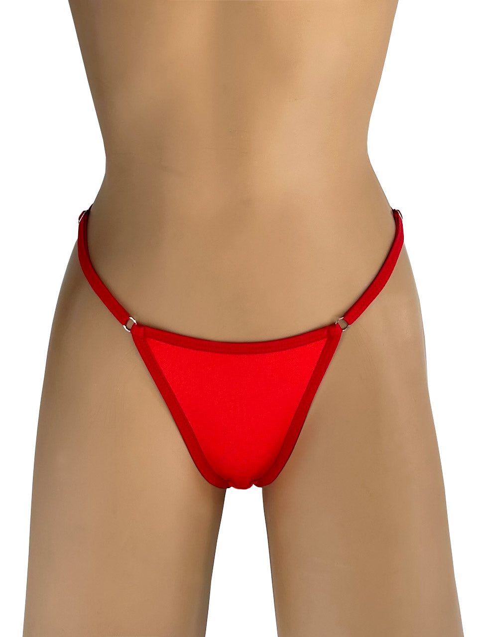 Tanga polilicra rojo