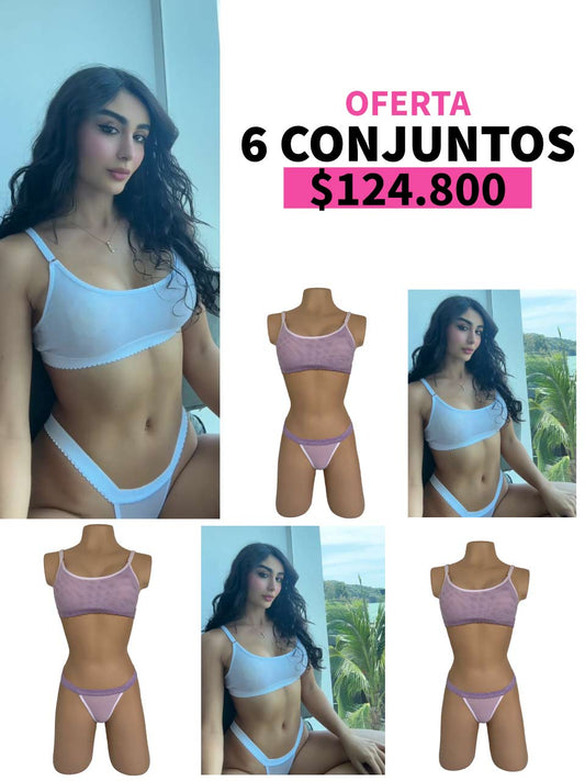 LLEVA 6 CONJUNTOS BASICOS MAYATEX - 35%