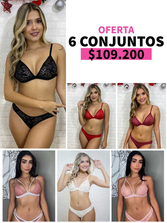 LLEVA 6 CONJUNTOS ELASTICO - 35%