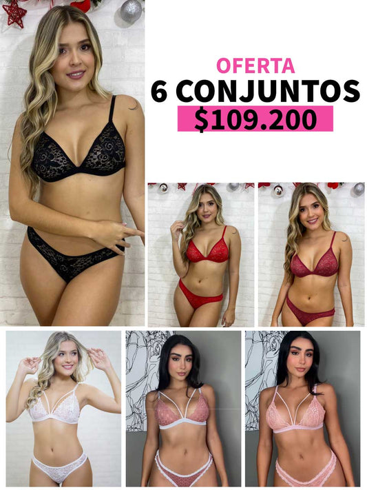LLEVA 6 CONJUNTOS ELASTICO - 35%
